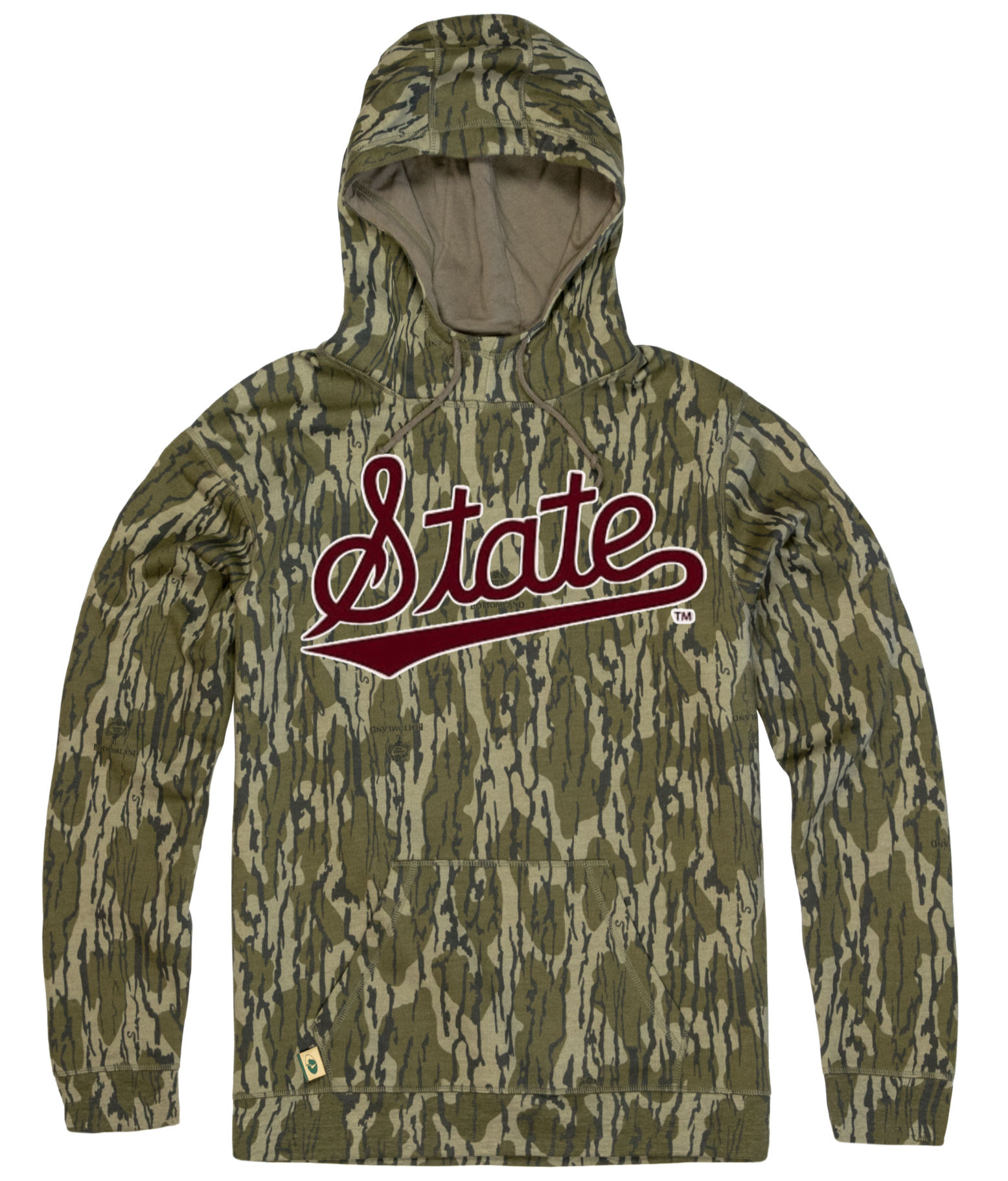 Youth State Script on Mossy Oak (Maroon/Pink)