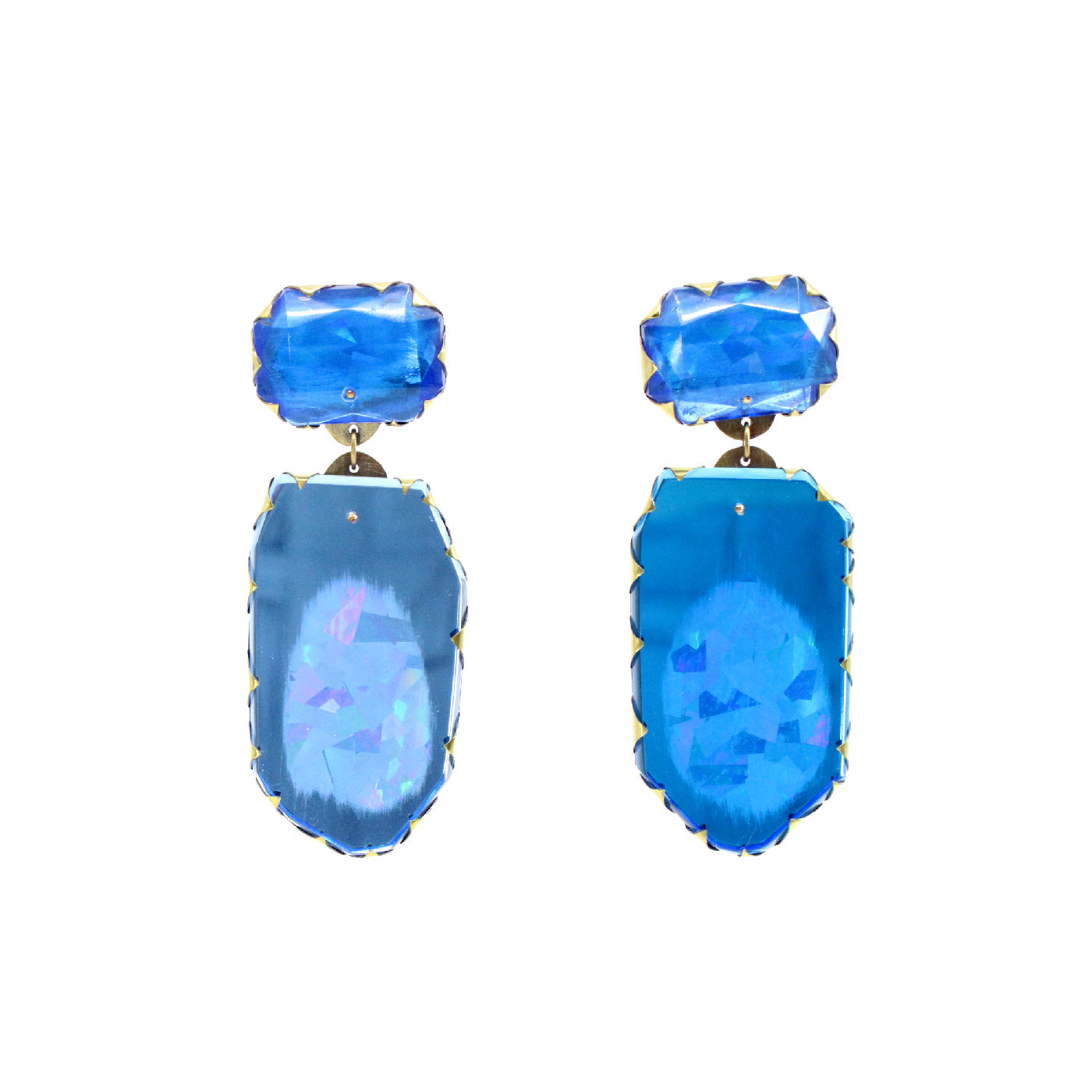Sapphire Gem Earrings