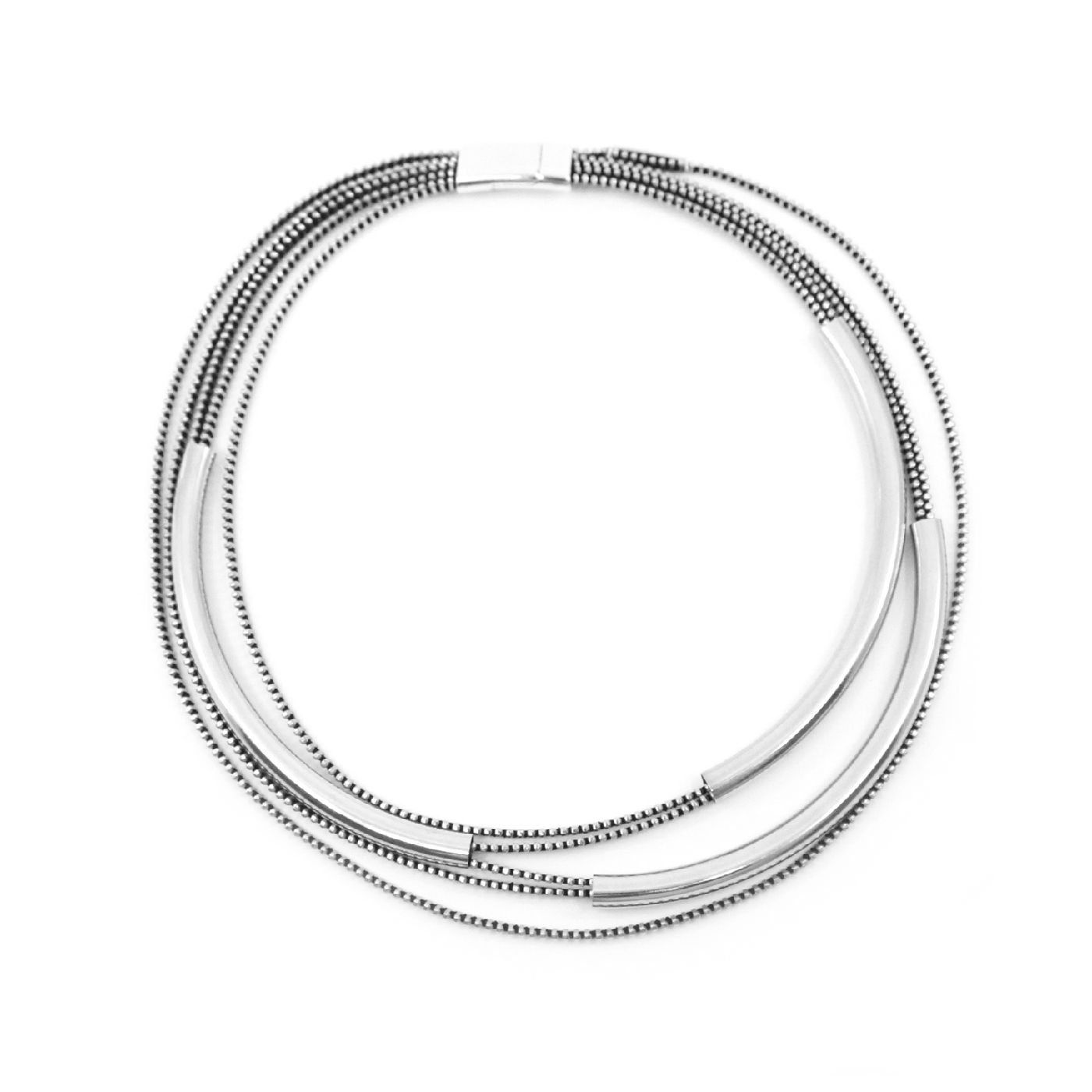 Arc II Zipper Necklace