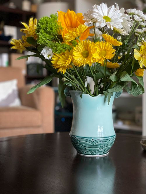 Thumbnail: Deco Carved Vase