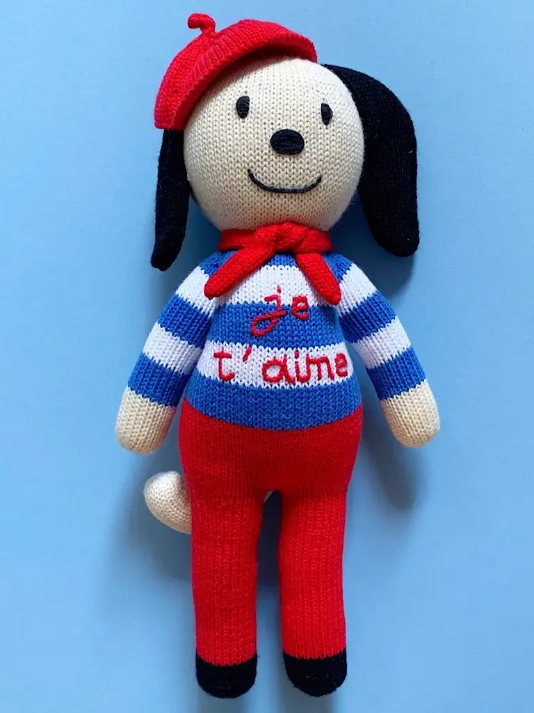 Handmade Pierre Dog Doll for Baby/Toddler
