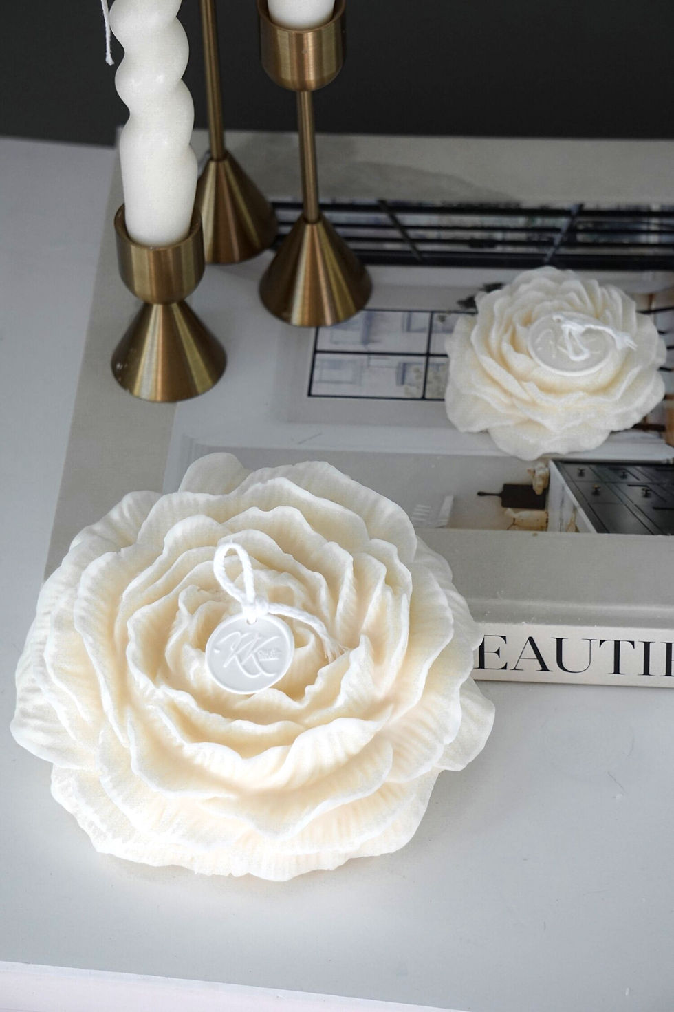 Thumbnail: Small Peony Candle