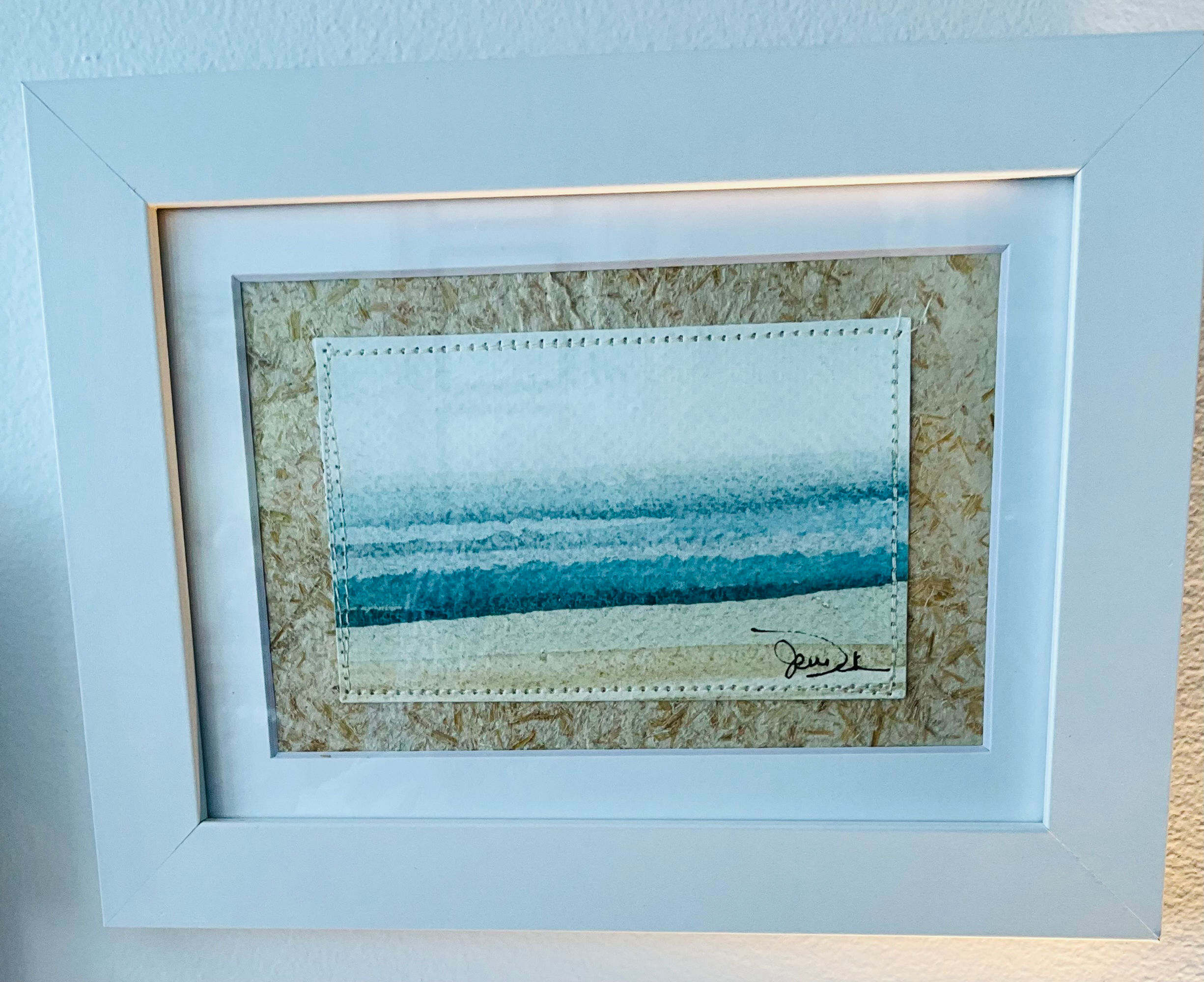 Costal Seascape Woven
