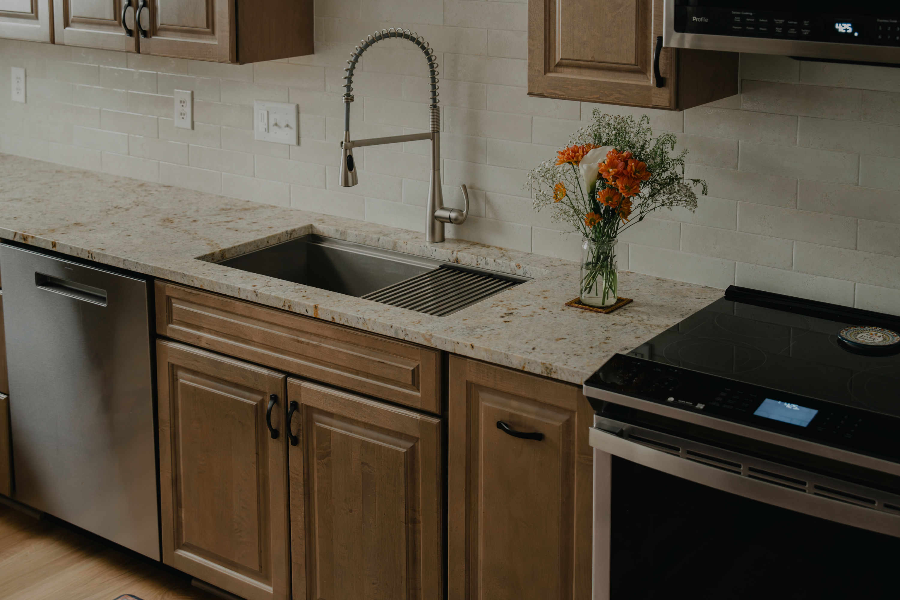 Custom kitchen remodel by Atlas Kitchen & Bath in Central Virginia