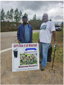 Let's Pick it Up Lets Clean it Up Center Ridge