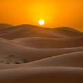 Sunrise over Erg Chebbi dunes on Errachidia to Marrakech 3-day desert trip
