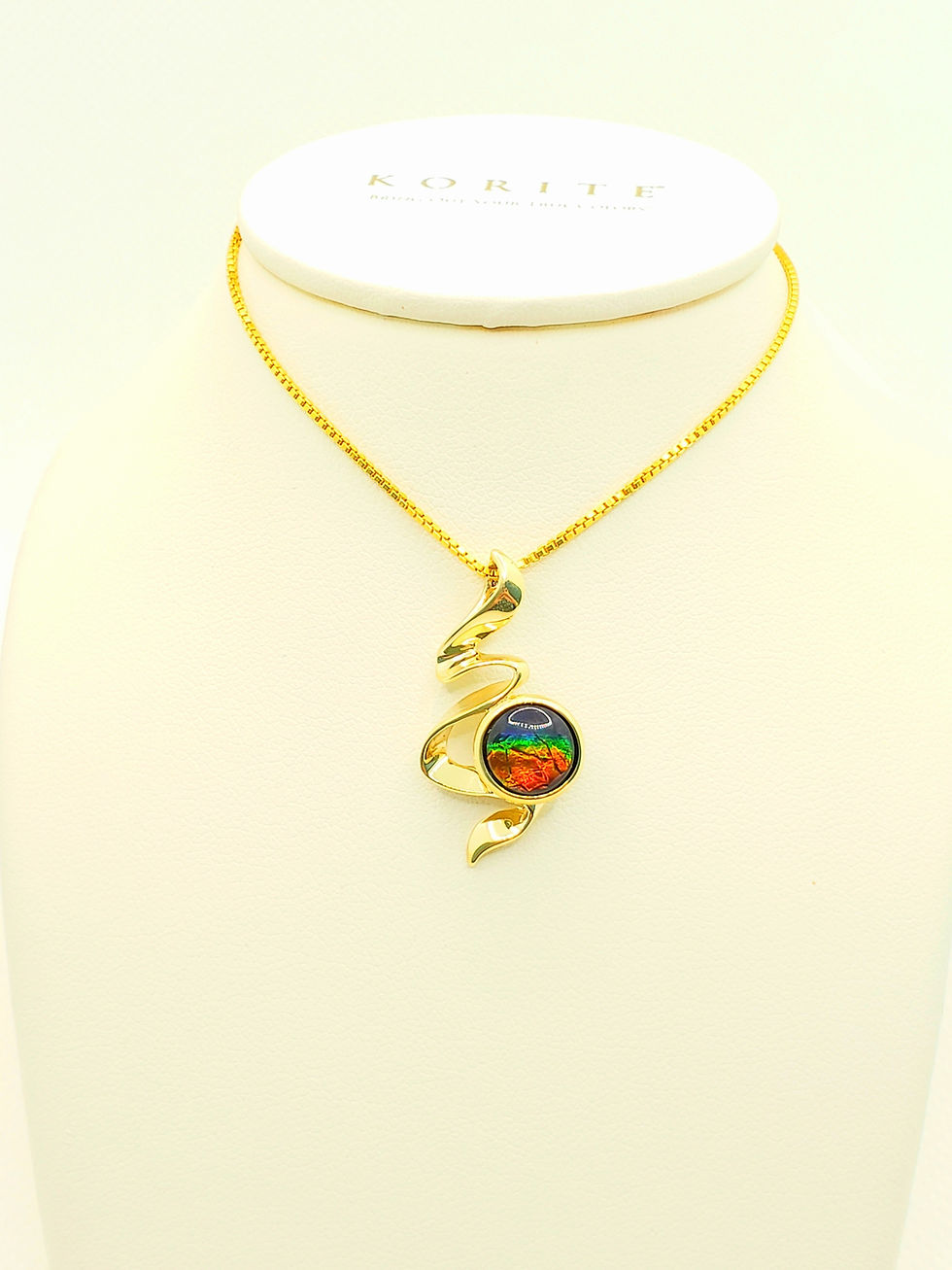 Thumbnail: 14K Gold "Layla" Pendant