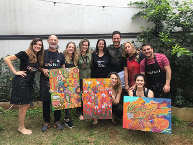 Workshop de Pintura e Escrita Intuitiva