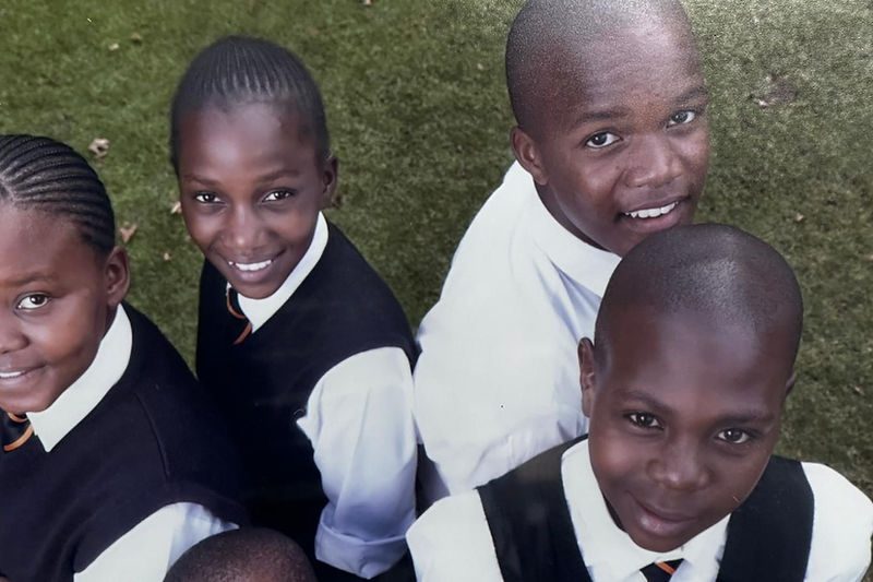 Mending TV community — children in Africa