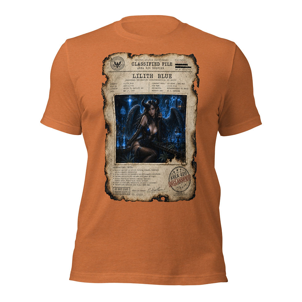 Thumbnail: Lilith Blue Classified File T-Shirt