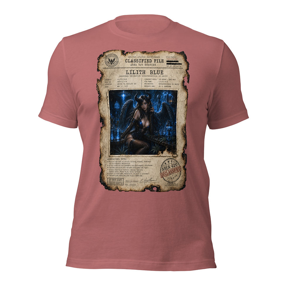 Thumbnail: Lilith Blue Classified File T-Shirt
