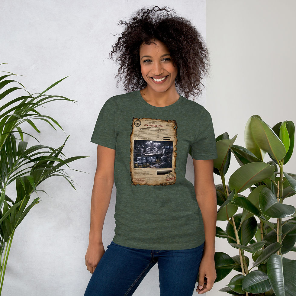 Thumbnail: Area 420 Classified File | Extraterrestrial Biological Examination T-Shirt