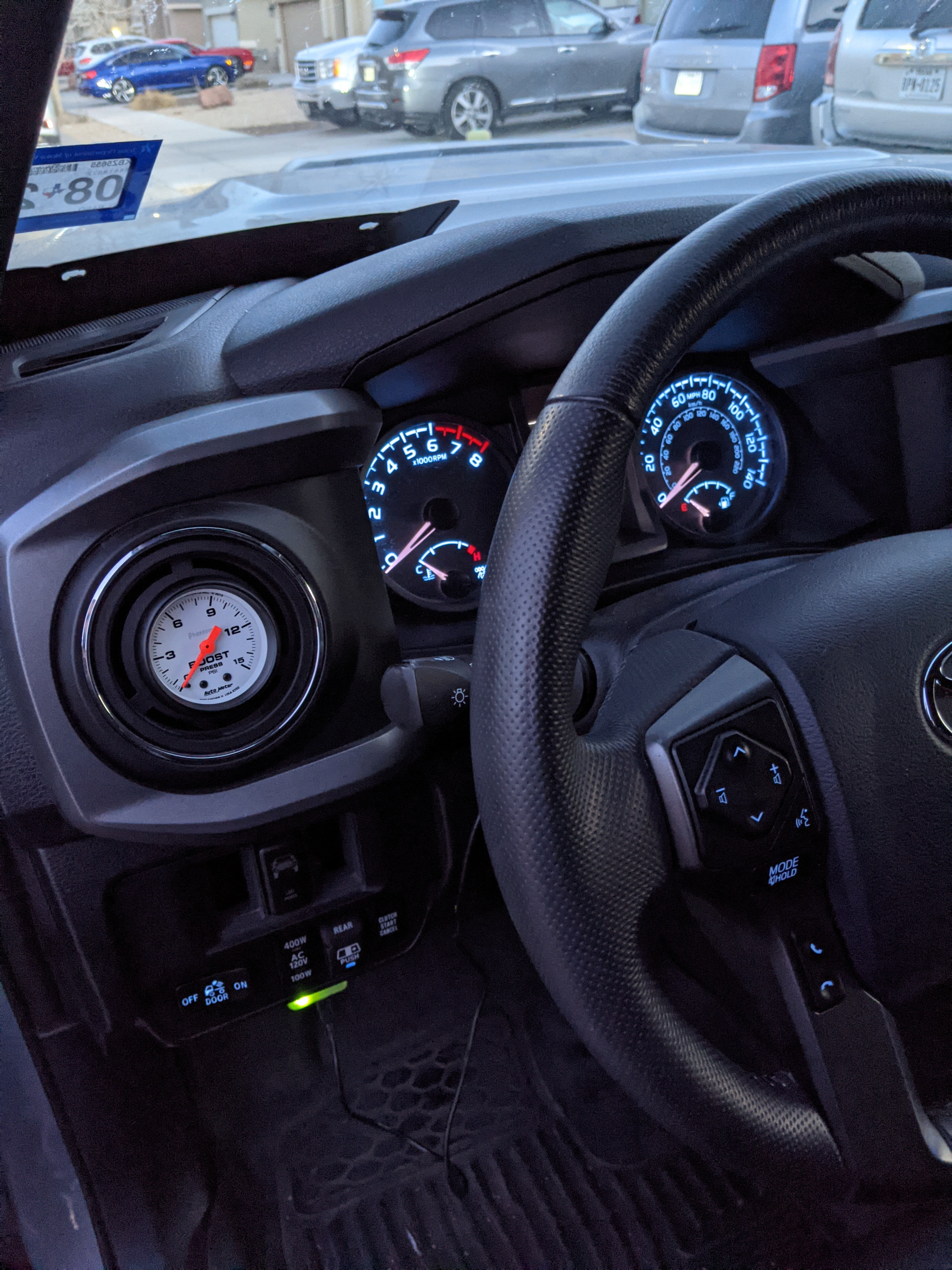 Gauge mount 3rd Gen Tacoma 2016 - 2023