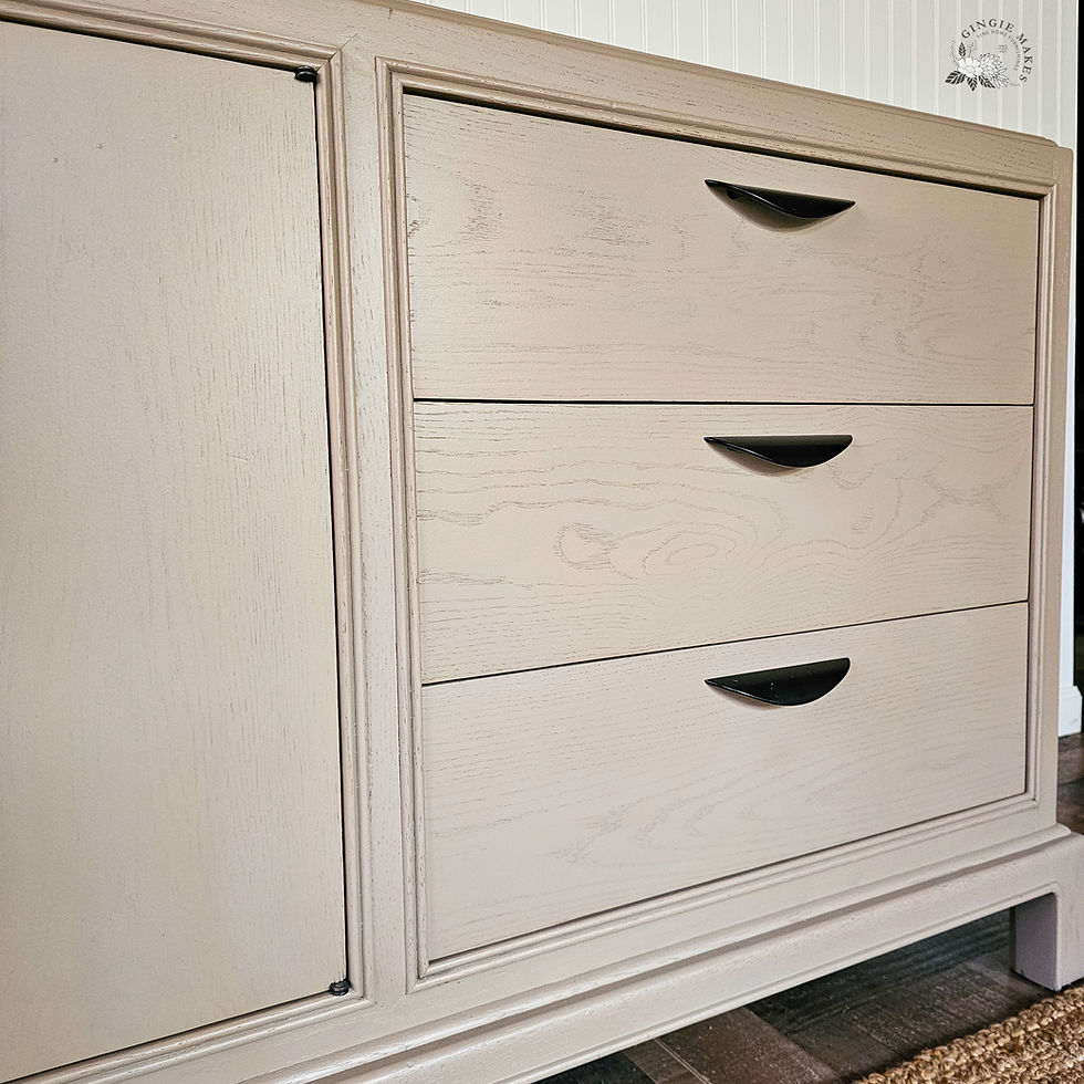 Thumbnail: Mount Airy Mid Century Credenza in RH-Inspired Greige Oak