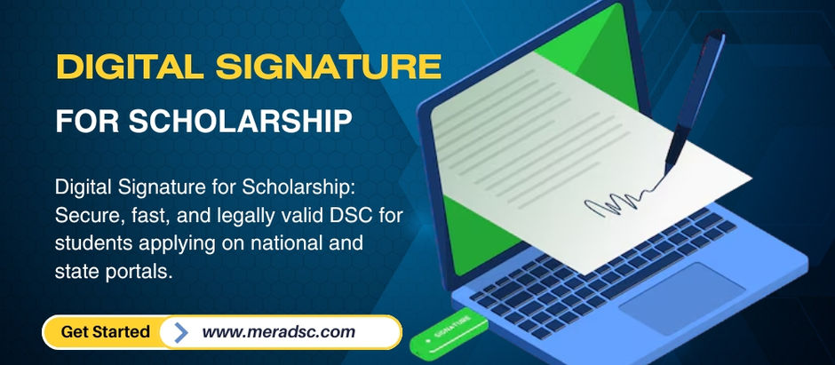 Buy a Digital Signature with a Token for GeM, Scholarship, and eGramSwaraj