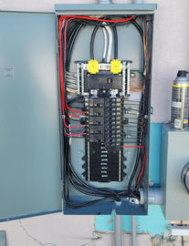 Professionally wired electrical panel for a new home in Seminole, FL – finished electrical installation