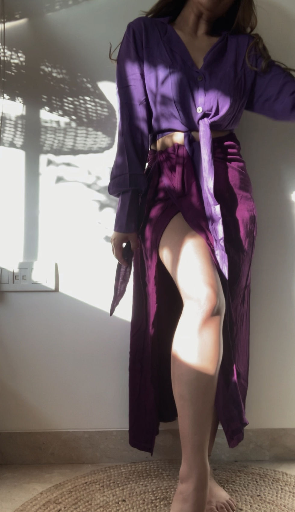 THE PALM DAYS SET : Tones of purple