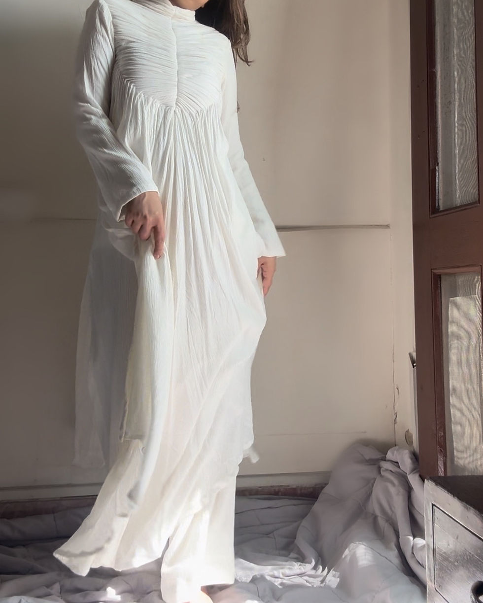 Thumbnail:  The Horizon Blush Set With Sleeves : White