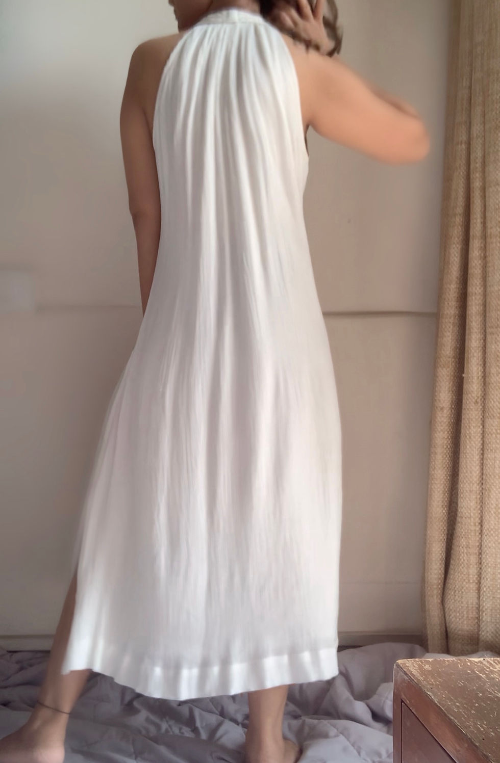 Thumbnail: The Mira Kurta : White 