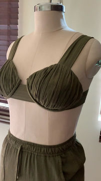Thumbnail:     The Sand Set + The Shell Bralette : Olive Ombre 