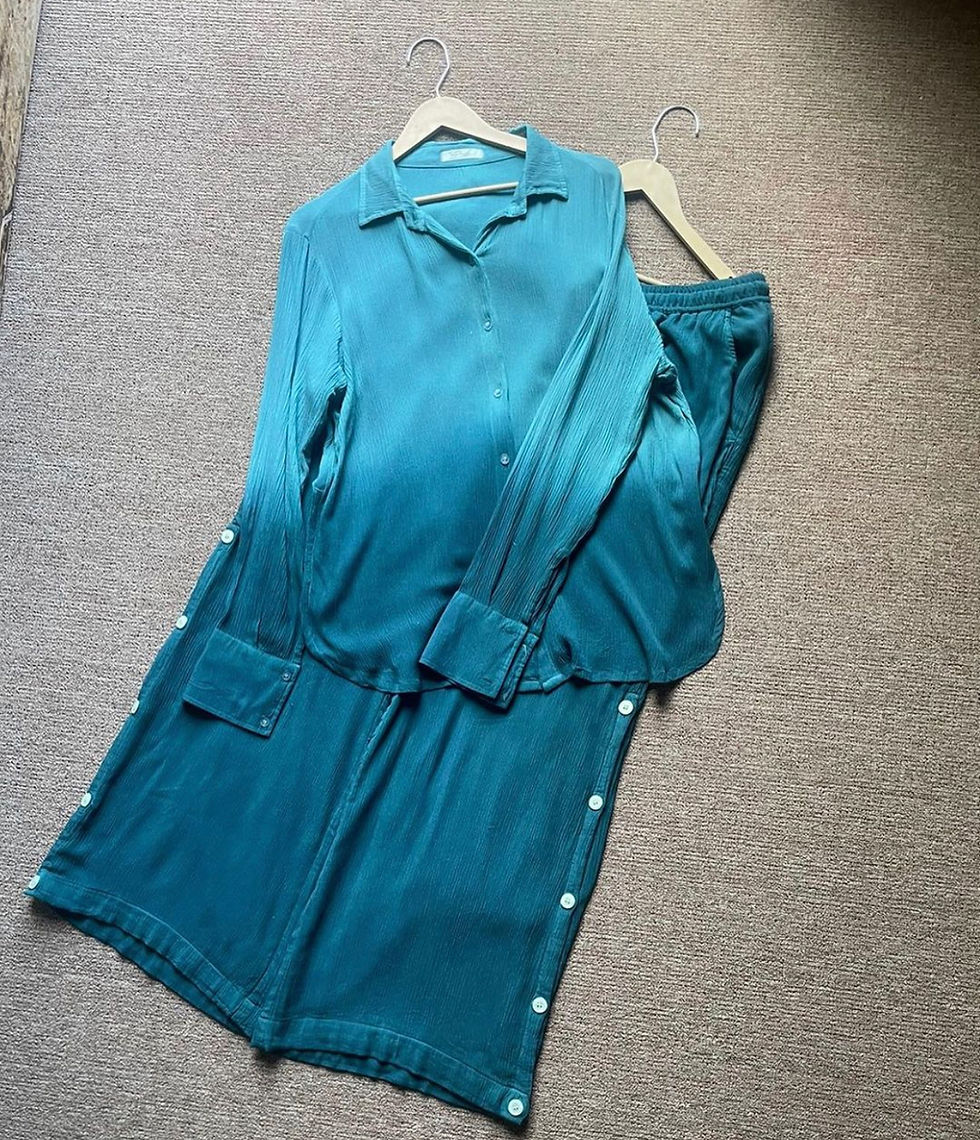 The Sand Dunes Set : Teal Ombré