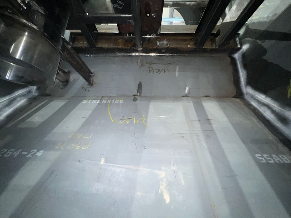 Examinations on internal structural components in accordance with CSA W59