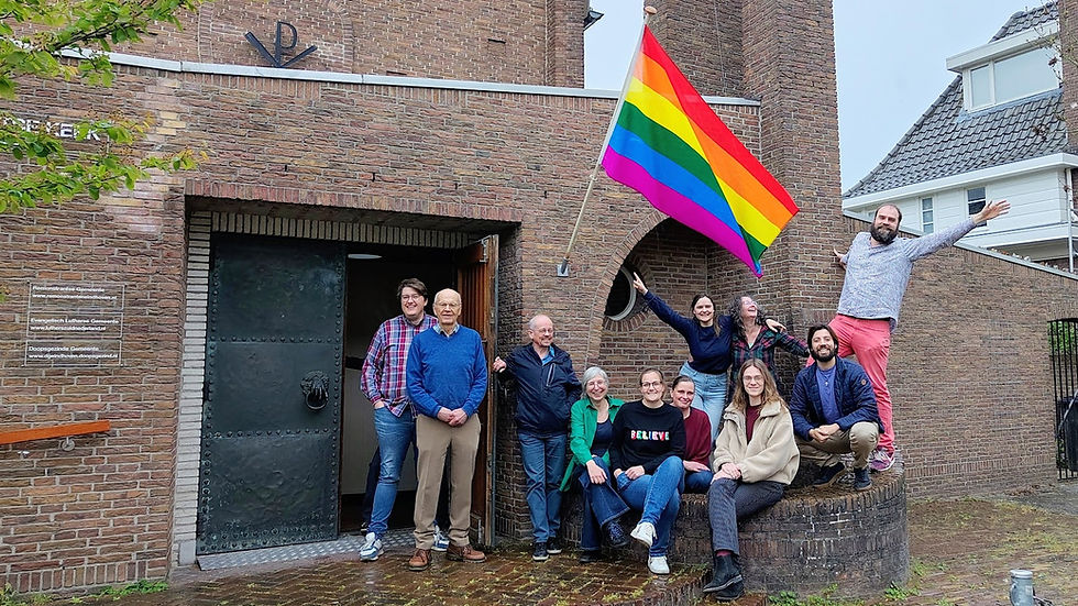 Regenboog viering