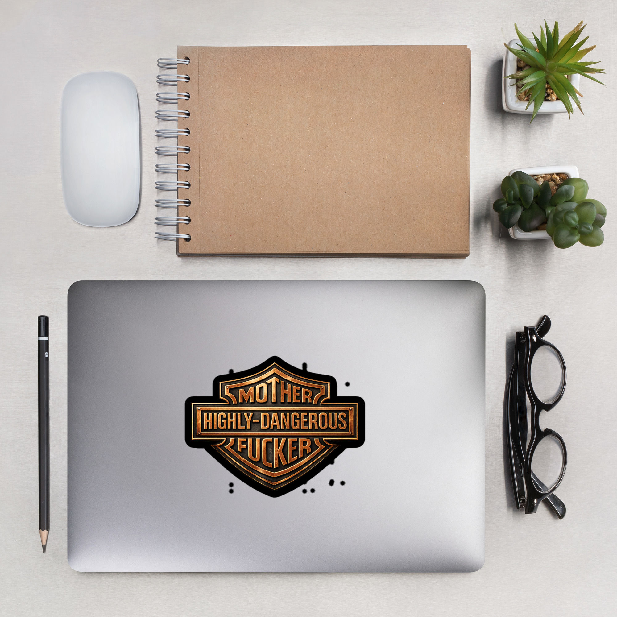 HDMF Bubble-free stickers
