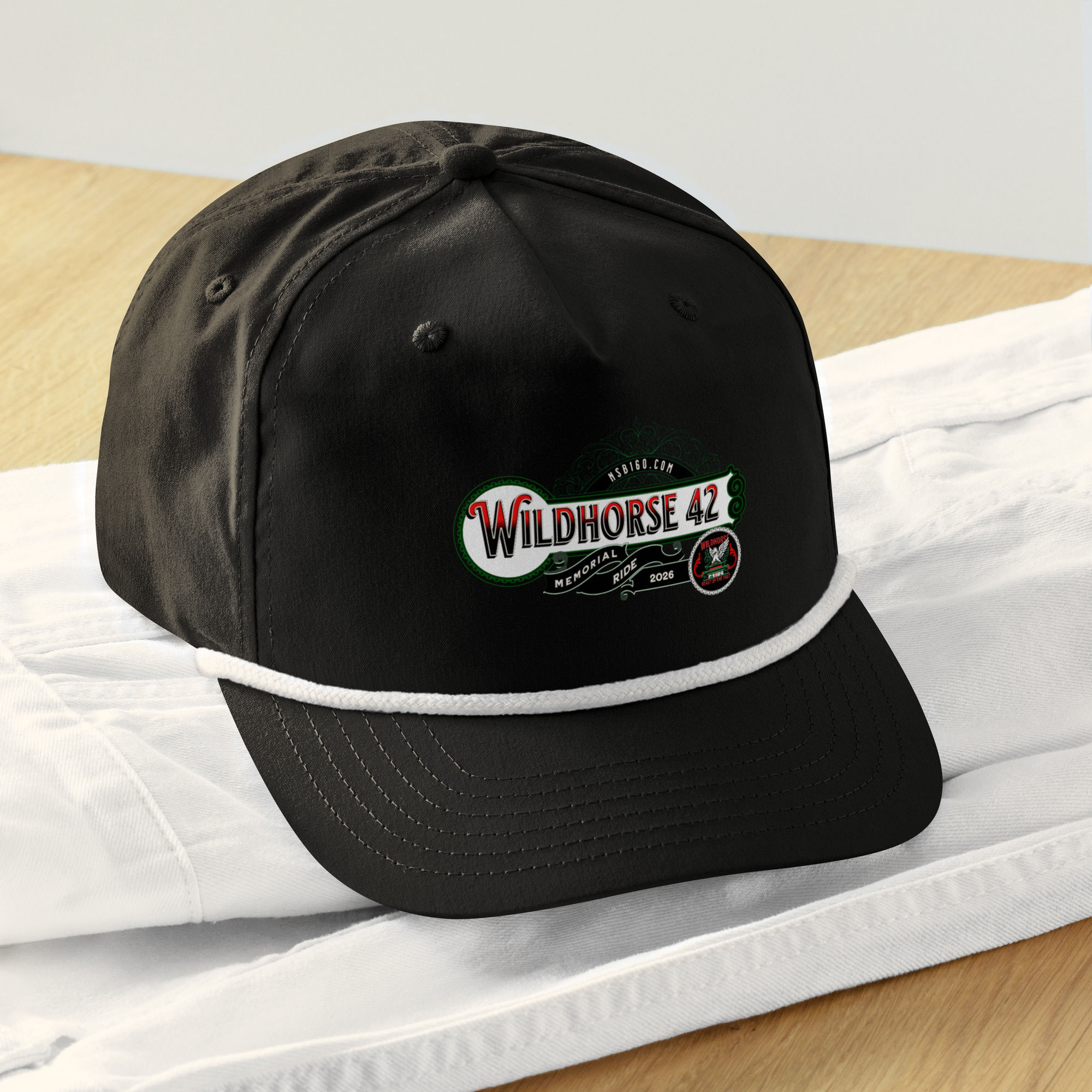 Wildhorse 42 Memorial 2026 Golf rope cap