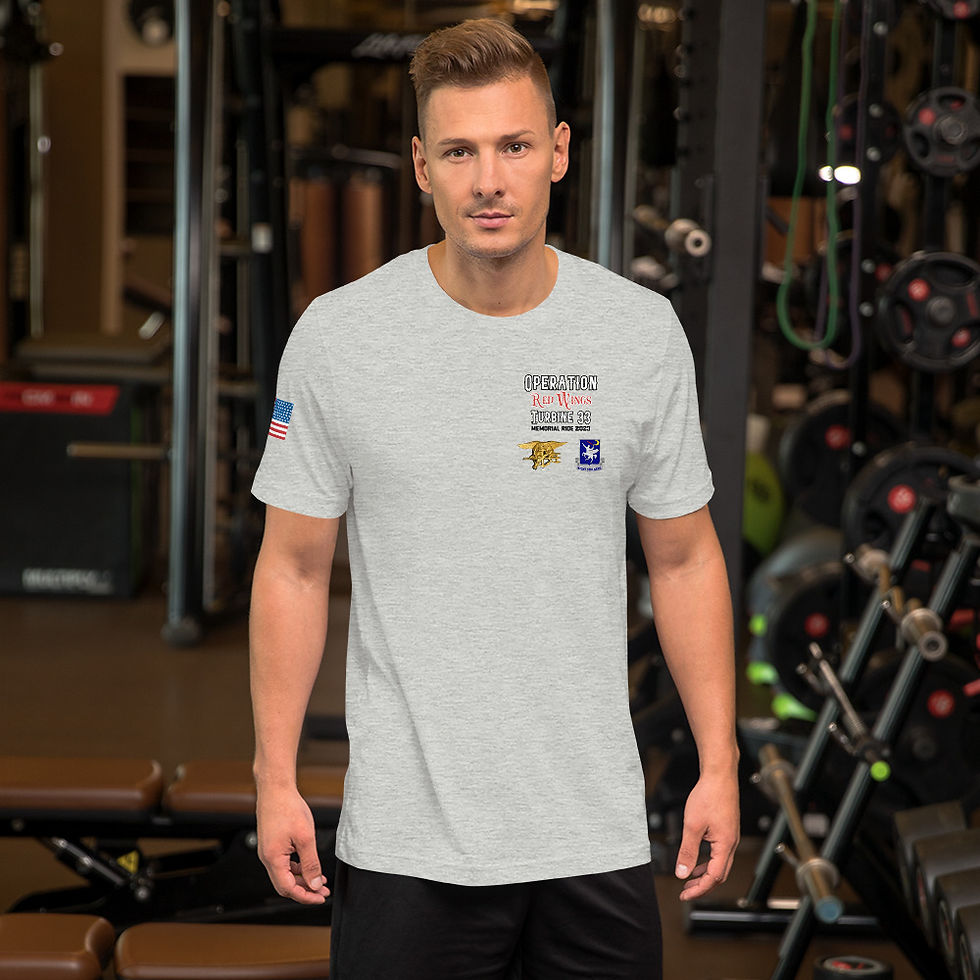 Thumbnail: Operation Red Wings / Turbine 33 Memorial Ride Unisex t-shirt