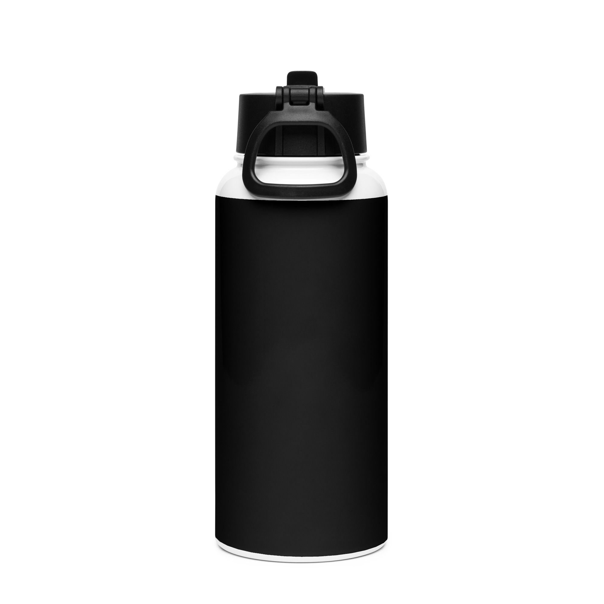 Don't Let The Dark Days Win Stainless steel water bottle with a straw lid