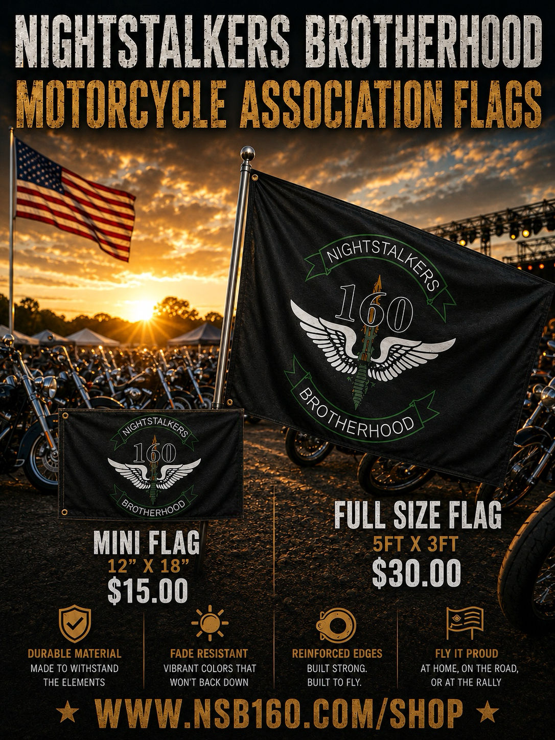 NSB160 Mini Flags