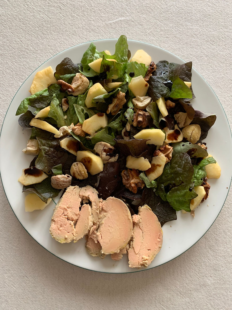 Salade Pour Foie Gras