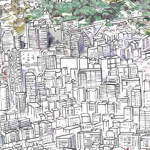 Miniature : Le Papier Peint Forêt Urbaine