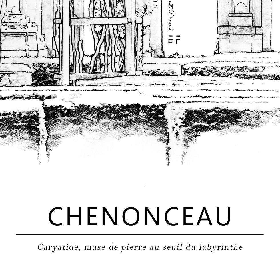 Miniature : Chenonceau - Caryatide et labyrinthe (M)