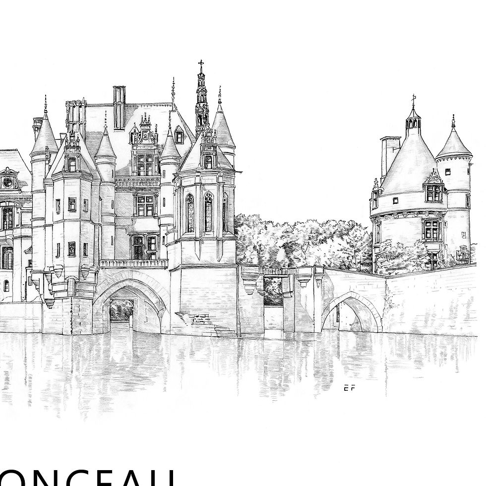 Miniature : Chenonceau - Le château (G)