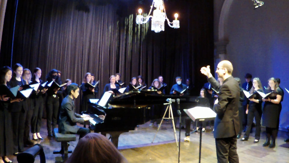Sanctus - Benedictus (SATB+PIANO) by Christopher Ducasse