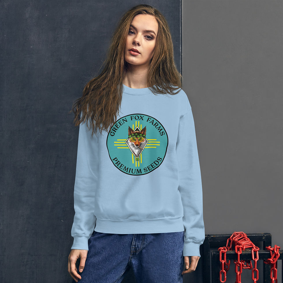 Thumbnail: Green Fox Farms Unisex Sweatshirt