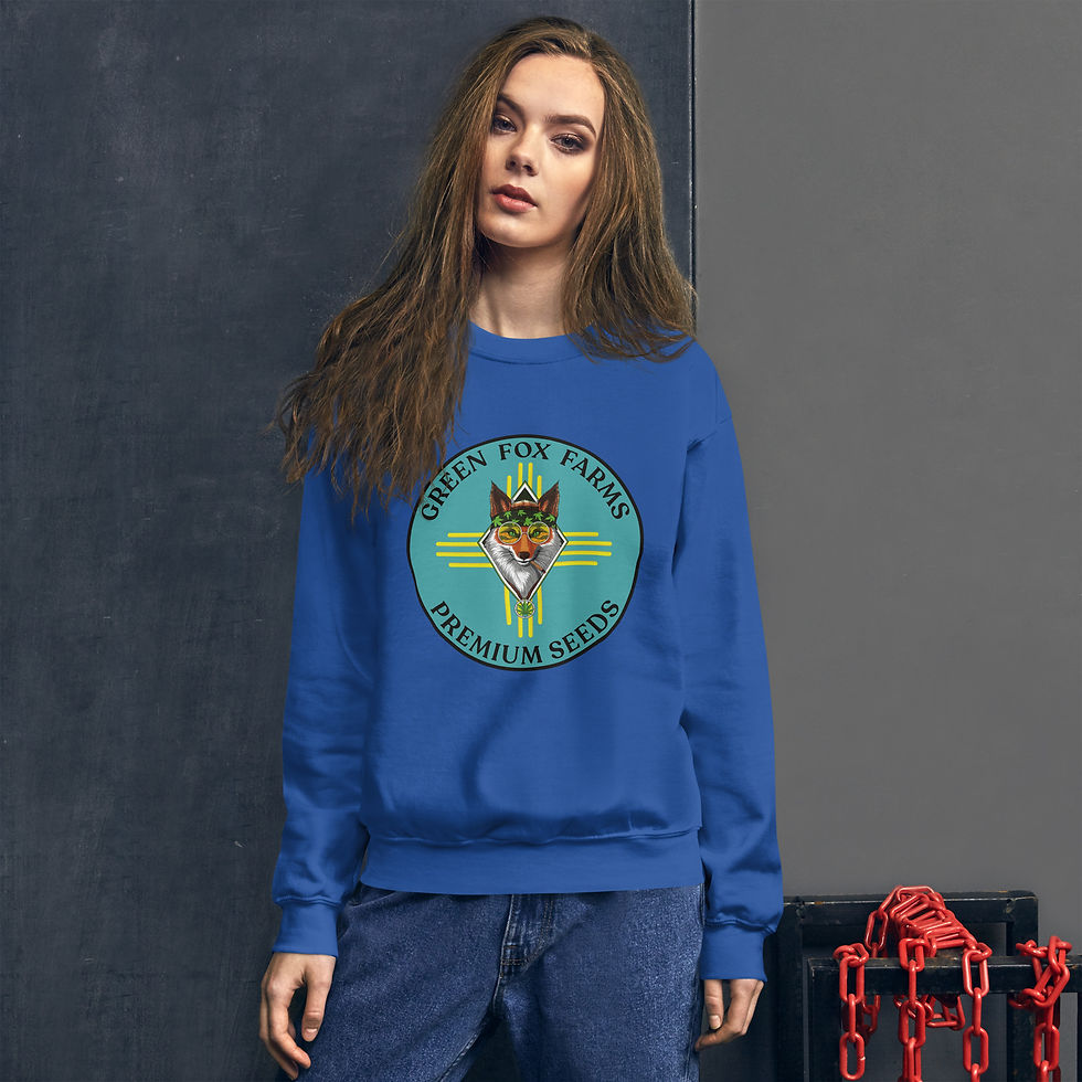 Thumbnail: Green Fox Farms Unisex Sweatshirt