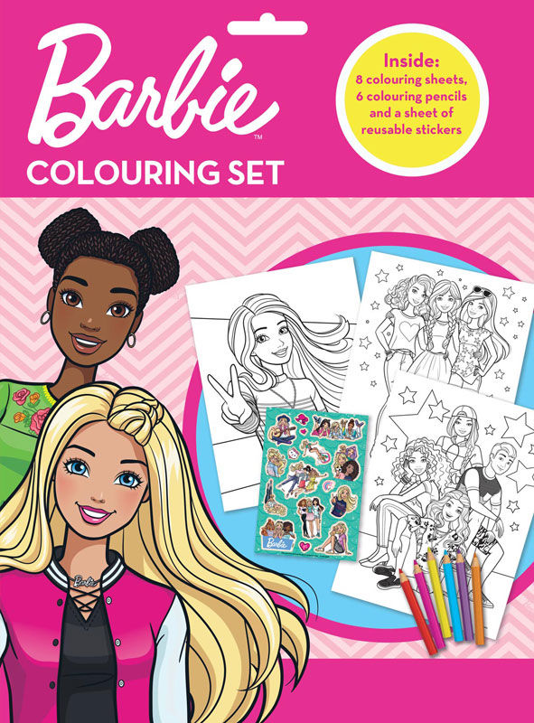 Barbie colouring set McTivities
