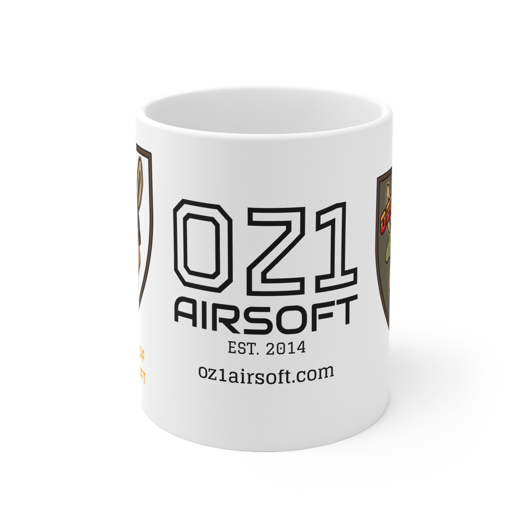 OZI Airsoft - Ceramic Coffee Mug - Perfect Gift for Airsoft Enthusiasts