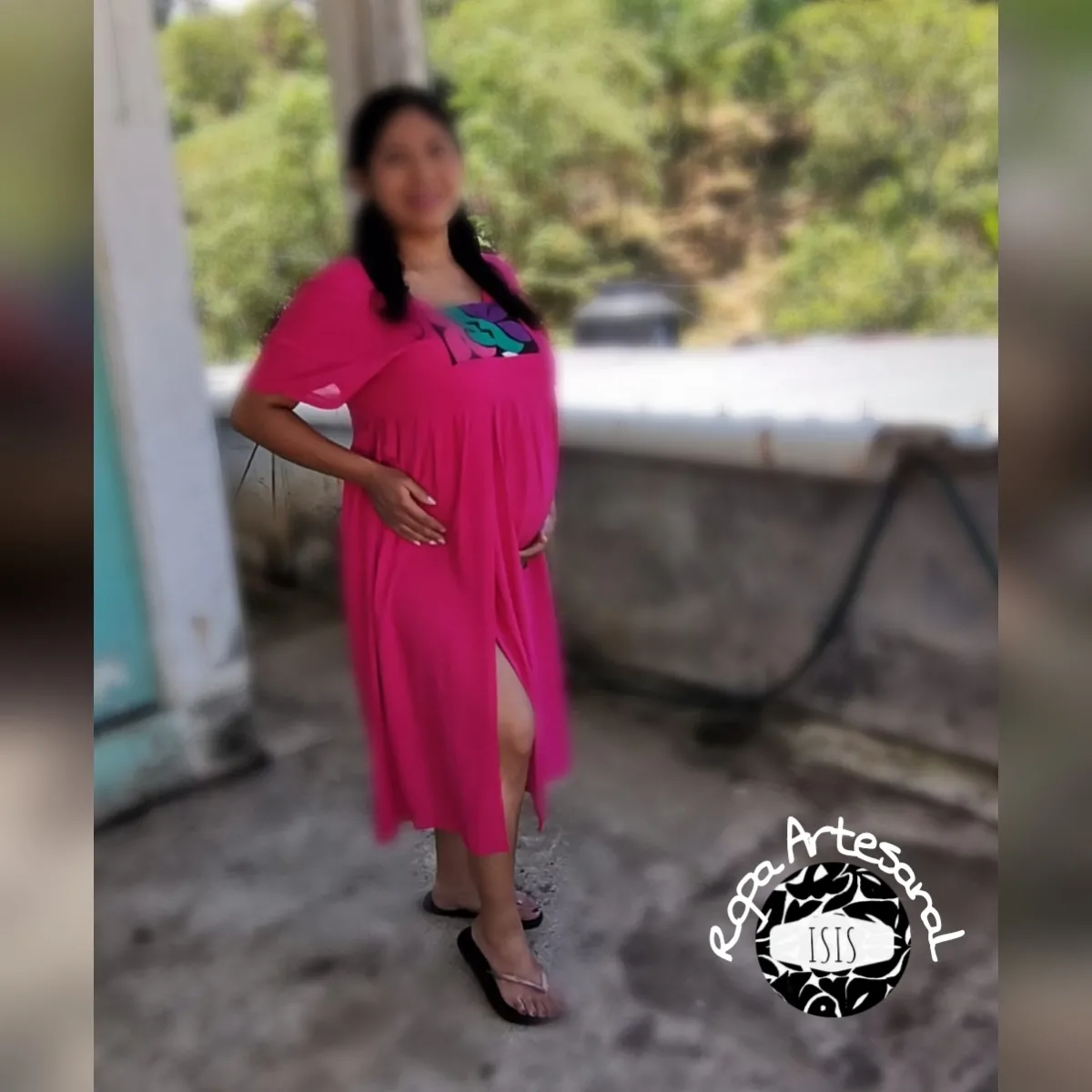 Vestido maternal 