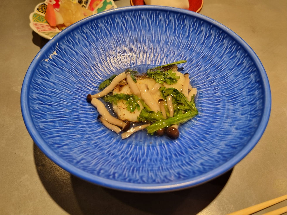 호치민 맛집 빈탄군 팜빗짠 거리 스시 오마카세 Sushi Zaku, 백옥돔 구이