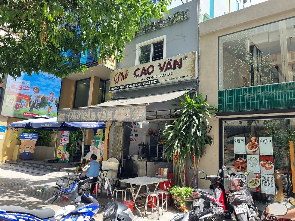 District 1, Turtle Pond Rice Noodle Restaurant Cao Van Pho