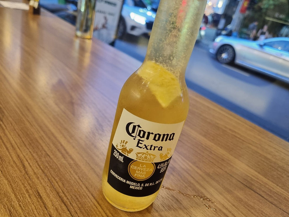 호치민 맛집 2군 타오디엔 포카치아 샌드위치 전문점 La Focacceria Saigon, 코로나 병맥주