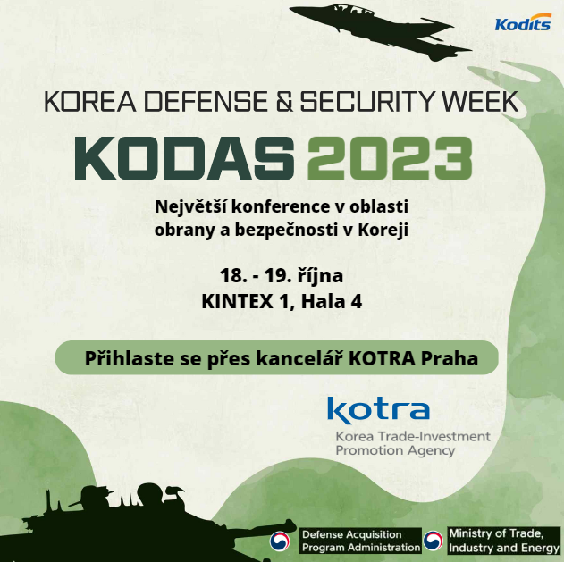 2023 Korea Defense and Security Export Consultation (KODAS) KOTRA Praha