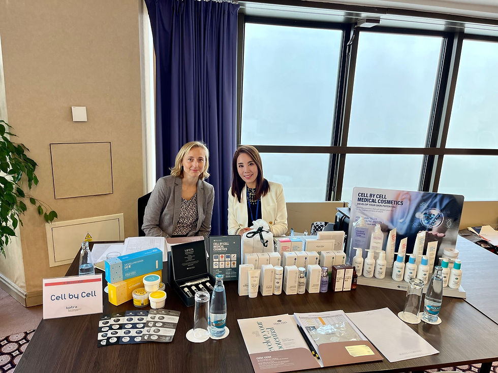 Minulý týden jsme v Praze uvítali obchodní misi 6 vybraných společností v rámci akce K-Beauty