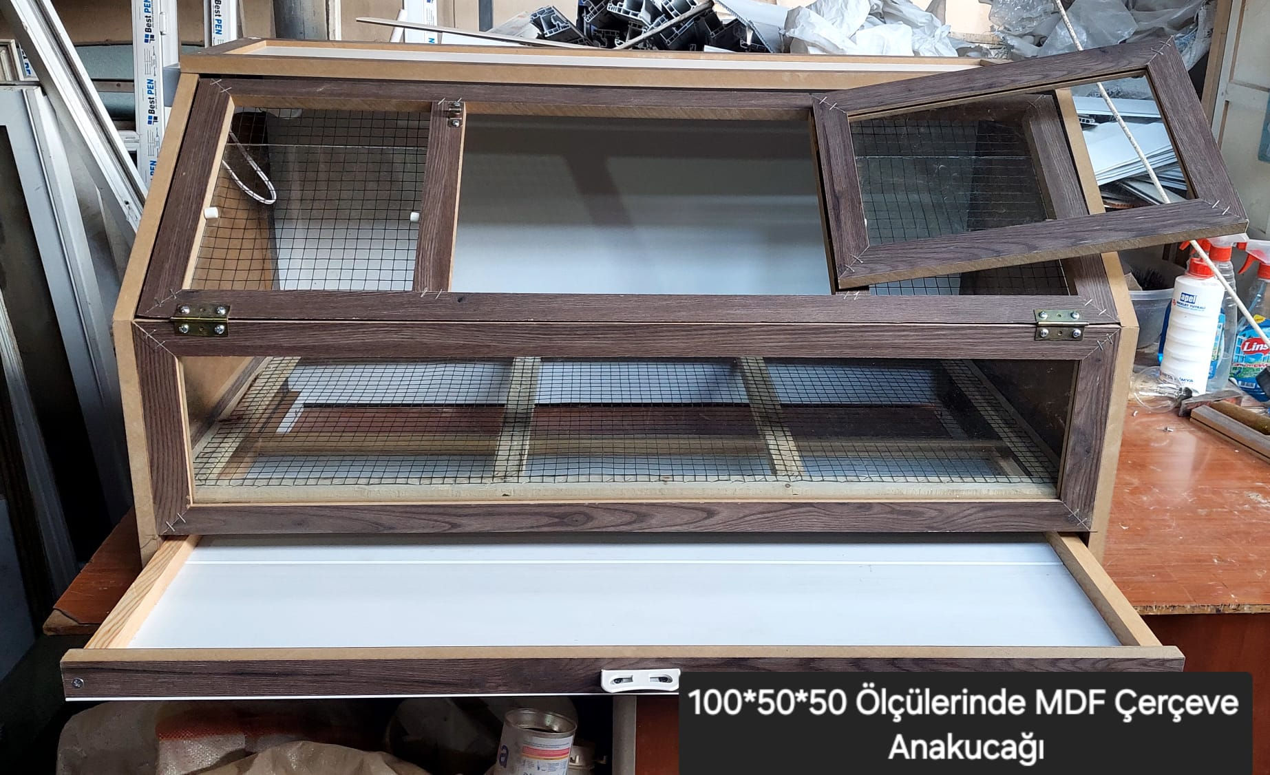 Otomatik Civciv Büyütme Kafesi