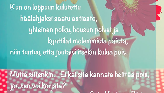 Runoratsulla syksyyn
