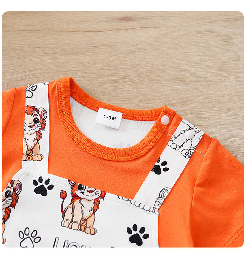 Miniatura: Macacão Leãozinho Aventureiro